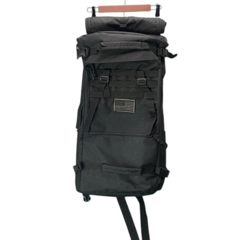MOLLE Tactical Backpack 4-in-1 Bag‎ Unisex XL Black Modular Hiking Camping Gear